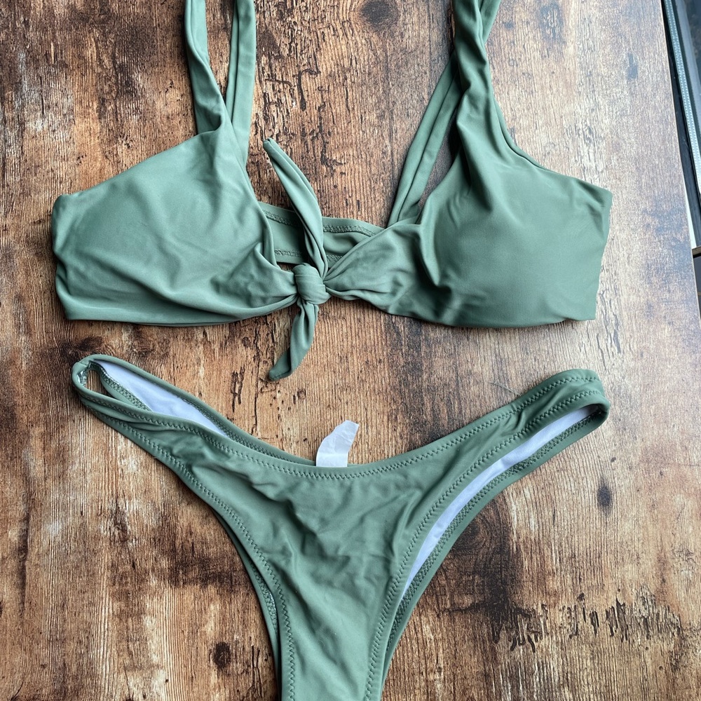 Aerie Green Bikini